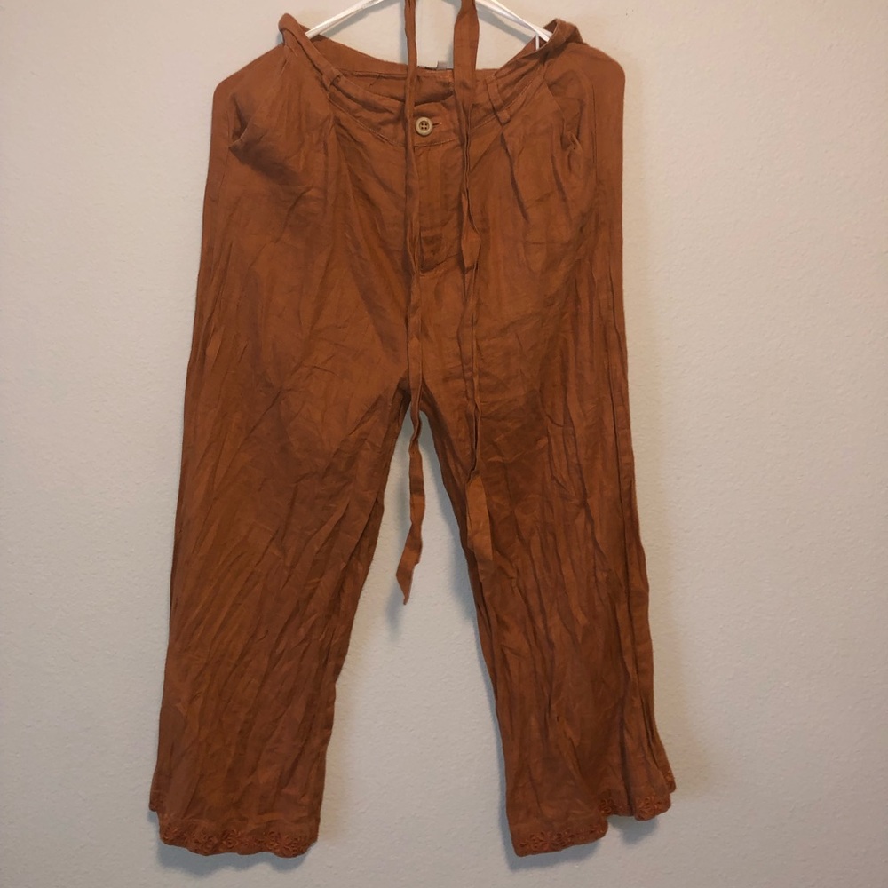 Orange Capris